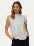 Vero Moda S&auml;rkpluus Selma 10345667 Valge Regular Fit