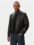 HUGO Nahkjope Likos 50564039 Must Slim Fit