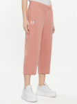 Under Armour Dressip&uuml;ksid Ua Rival Terry Crop Wide Leg 1382737-696 Roosa Loose Fit