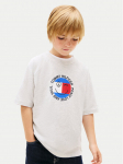 Tommy Hilfiger T-s&auml;rk Smiley Flag KB0KB10269 Hall Regular Fit