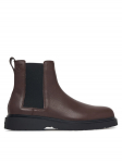 Calvin Klein Poolsaapad Combat Ess Chelsea Boot Lth YM0YM01374 Pruun
