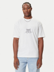 HUGO T-s&auml;rk Duarms 50542817 Valge Oversize