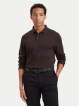 Calvin Klein Polo s&auml;rk Supima LV04LH240G Tumepruun Slim Fit