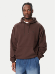 adidas Pluus Trefoil Essentials LL1058 Tumepruun Loose Fit