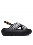 LOVE MOSCHINO Sandaalid JA16207I0MIX200A Must
