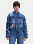 Desigual Teksajakk Misouri 25SWED55 Sinine Regular Fit