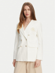 Marella Pintsak Baiocco 2513911024 Valge Slim Fit