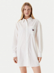 Tommy Jeans Pluusikleit DW0DW21122 Valge Relaxed Fit