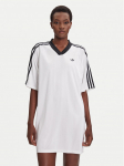 adidas Igap&auml;evane kleit adicolor Football Jacquard KB8153 Valge Oversize