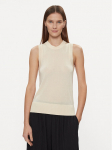 Tommy Hilfiger Kampsun Md Lyocell Silk Blend Vest WW0WW40980 Kollane Regular Fit XS