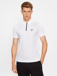 EA7 Emporio Armani Polo s&auml;rk 8NPF13 PJRGZ 1100 Valge Regular Fit