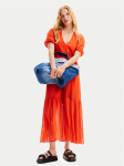 Desigual Suvekleit Ottawa 24SWVW05 Oranž Regular Fit