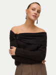Vero Moda Kampsun Lovely 10336698 Pruun Regular Fit