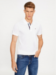 Tommy Jeans Polo s&auml;rk Placket DM0DM15370 Valge Slim Fit