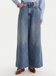 Weekend Max Mara Teksad Abete 2615181101 Tumesinine Wide Leg 40