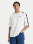 adidas T-s&auml;rk adicolor 3-Stripes KD4096 Valge Oversize