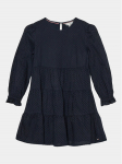 Tommy Hilfiger Igap&auml;evane kleit Broderie Anglaise KG0KG07779 D Sinine Regular Fit