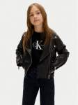 Calvin Klein Jeans Tehisnahast jope IG0IG02982 D Must Regular Fit