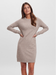 Vero Moda Kootud kleit 10215523 Beež Relaxed Fit