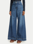 Weekend Max Mara Teksad Ciro 2625186032 Tumesinine Wide Leg