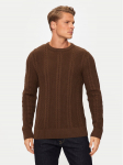 Jack & Jones Kampsun 12261436 Pruun Regular Fit S