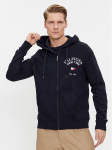 Tommy Hilfiger Pluus Arched Varsity MW0MW33644 Tumesinine Regular Fit S