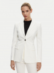 PINKO Pintsak 104903 A1L3 Valge Regular Fit 40