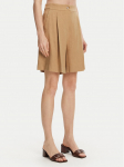 Marella Bermuda p&uuml;ksid Sagitta 2513141015 Beež Relaxed Fit 44