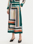 Weekend Max Mara Riidest p&uuml;ksid Ottavo 2515131051 V&auml;rviline Wide Leg 44