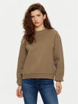 Tommy Hilfiger Pluus WW0WW41246 Pruun Relaxed Fit