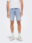 Only & Sons Teksap&uuml;ksid 22025189 Sinine Regular Fit
