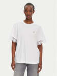 TWINSET T-s&auml;rk 251TT2410 Valge Relaxed Fit