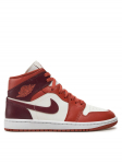Nike Tossud Air Jordan 1 Mid BQ6472 200 Pruun 38