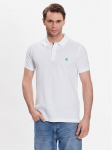 United Colors Of Benetton Polo s&auml;rk 3089J3179 Valge Regular Fit