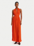 Bardot &Otilde;htune kleit Amala Pleated Halter 60031DB Punane Regular Fit