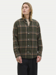 Jack & Jones S&auml;rk Classic Flannel 12278406 Roheline Regular Fit