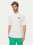 The North Face T-s&auml;rk Simple Dome NF0A87NR Valge Oversize XXL