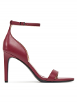 Calvin Klein Sandaalid Heel Sandal 90 - Lth HW0HW02337 Bordoopunane