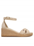 Tommy Hilfiger Espadrillid Mid Wedge Espad X Cross FW0FW09332 Beež 39
