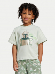 adidas Komplekti kuuluvad t-s&auml;rk ja &scaron;ortsid Star Wars The Mandalorian&trade; JF3648 Roheline Regular Fit
