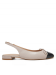 Stuart Weitzman Tacones Sleek Bow SJ075 Beež