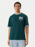 DC Shoes T-s&auml;rk Skateball Jersey EDYKT03542 Roheline Regular Fit