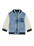United Colors Of Benetton Bomber-jakk 2R76GN03R Sinine Regular Fit