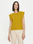 United Colors Of Benetton S&auml;rkpluus 3BL0D1077 Kollane Regular Fit