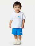 The North Face Komplekti kuuluvad t-s&auml;rk ja &scaron;ortsid NF0A8BA3 Sinine Regular Fit 6M
