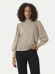 Vero Moda S&auml;rkpluus Becca 10302894 Beež Regular Fit
