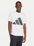 adidas T-s&auml;rk Essentials Big Logo JE8943 Valge Regular Fit
