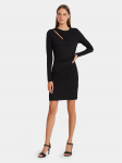Lauren Ralph Lauren Kokteilikleit 253926430001 Must Slim Fit
