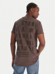 G-Star Raw T-s&auml;rk Text Back D25971-2653 Sinine Relaxed Fit M