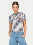 ONLY T-s&auml;rk Heart 15318959 Valge Regular Fit